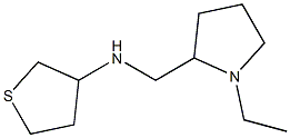 N-[(1-ethylpyrrolidin-2-yl)methyl]thiolan-3-amine Struktur