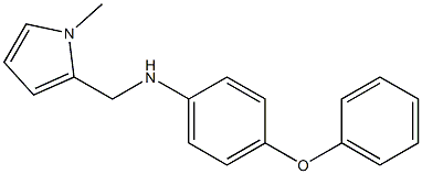 N-[(1-methyl-1H-pyrrol-2-yl)methyl]-4-phenoxyaniline Struktur