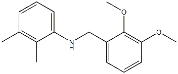 N-[(2,3-dimethoxyphenyl)methyl]-2,3-dimethylaniline Struktur