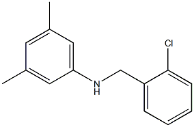 N-[(2-chlorophenyl)methyl]-3,5-dimethylaniline Struktur