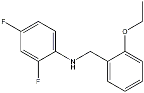 N-[(2-ethoxyphenyl)methyl]-2,4-difluoroaniline Struktur