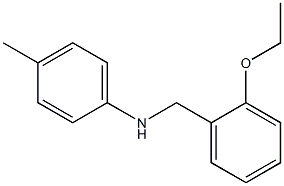 N-[(2-ethoxyphenyl)methyl]-4-methylaniline Struktur