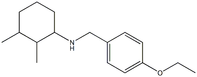 N-[(4-ethoxyphenyl)methyl]-2,3-dimethylcyclohexan-1-amine Struktur