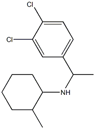 N-[1-(3,4-dichlorophenyl)ethyl]-2-methylcyclohexan-1-amine Struktur