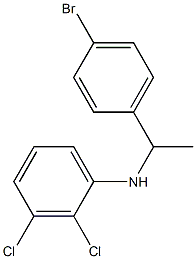 N-[1-(4-bromophenyl)ethyl]-2,3-dichloroaniline Struktur