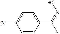 N-[1-(4-chlorophenyl)ethylidene]hydroxylamine Struktur