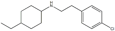 N-[2-(4-chlorophenyl)ethyl]-4-ethylcyclohexan-1-amine Struktur