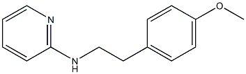 N-[2-(4-methoxyphenyl)ethyl]pyridin-2-amine Struktur