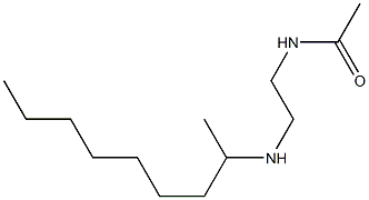 N-[2-(nonan-2-ylamino)ethyl]acetamide Struktur