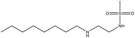 N-[2-(octylamino)ethyl]methanesulfonamide Struktur