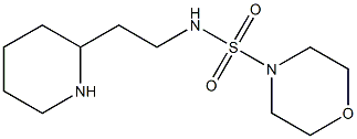 N-[2-(piperidin-2-yl)ethyl]morpholine-4-sulfonamide Struktur