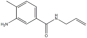 N-allyl-3-amino-4-methylbenzamide Struktur