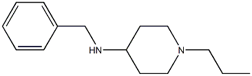 N-benzyl-1-propylpiperidin-4-amine Struktur