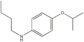 N-butyl-4-(propan-2-yloxy)aniline Struktur