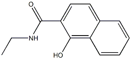 N-ethyl-1-hydroxynaphthalene-2-carboxamide Struktur