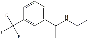 N-ethyl-N-{1-[3-(trifluoromethyl)phenyl]ethyl}amine Struktur