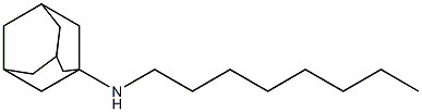 N-octyladamantan-1-amine Struktur