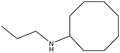 N-propylcyclooctanamine Struktur