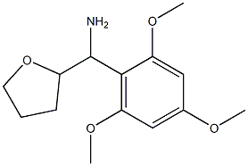 oxolan-2-yl(2,4,6-trimethoxyphenyl)methanamine Struktur