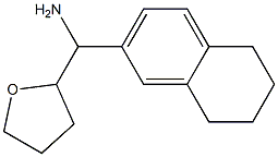 oxolan-2-yl(5,6,7,8-tetrahydronaphthalen-2-yl)methanamine Struktur