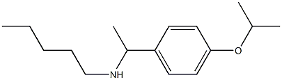 pentyl({1-[4-(propan-2-yloxy)phenyl]ethyl})amine Struktur