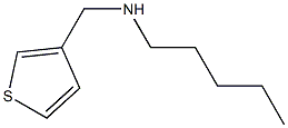 pentyl(thiophen-3-ylmethyl)amine Struktur