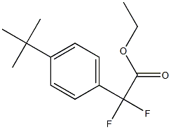 Ethyl (4-tert-Butylphenyl)difluoroacetate Struktur