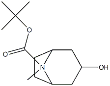 N-Boc-exo-3-tropanol Struktur