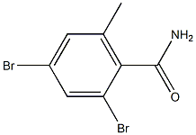 2,4-Dibromo-6-methyl-benzamide Struktur