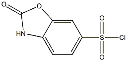 2-oxo-2,3-dihydrobenzo[d]oxazole-6-sulfonyl chloride Struktur