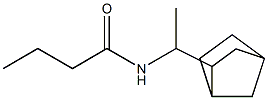 N-(1-bicyclo[2.2.1]hept-2-ylethyl)butanamide Struktur