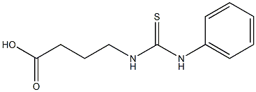 4-[(anilinocarbothioyl)amino]butanoic acid Struktur