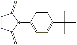 1-(4-tert-butylphenyl)-2,5-pyrrolidinedione Struktur