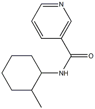 N-(2-methylcyclohexyl)nicotinamide Struktur