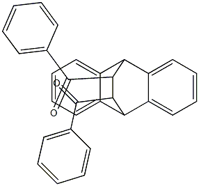 (16-benzoyltetracyclo[6.6.2.0~2,7~.0~9,14~]hexadeca-2,4,6,9,11,13-hexaen-15-yl)(phenyl)methanone Struktur