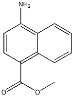 methyl 4-amino-1-naphthoate Struktur