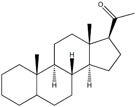 pregnan-20-one Struktur