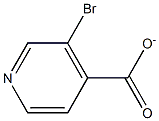 3-bromoisonicotinate Struktur