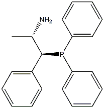 (1S,2S)-(2-Diphenylphosphino)-1-methyl-2-phenylethylamine Struktur