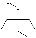 3-Ethyl-3-pentan(ol-d) Struktur