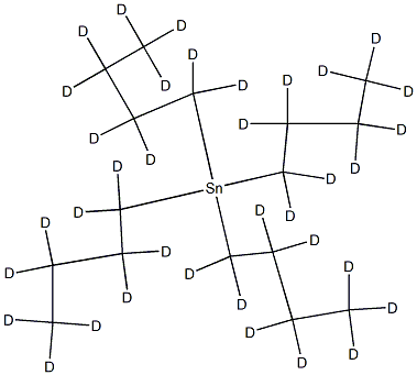 Tetrabutyl-d36-tin Struktur