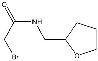 2-bromo-N-(tetrahydro-2-furanylmethyl)acetamide Struktur