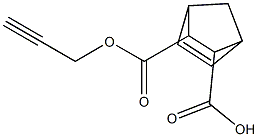 3-[(2-propynyloxy)carbonyl]bicyclo[2.2.1]hept-5-ene-2-carboxylic acid Struktur