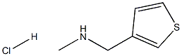 N-methyl-N-(thien-3-ylmethyl)amine hydrochloride Struktur