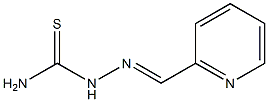 2-[(E)-2-pyridinylmethylidene]-1-hydrazinecarbothioamide Struktur