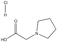 2-(Pyrrolidin-1-yl)acetic acid hydrochloride ,98.5% Struktur