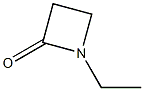 1-Ethylazetidin-2-one Struktur