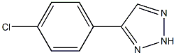 4-(4-Chlorophenyl)-2H-1,2,3-triazole Struktur