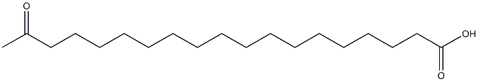 18-Oxononadecanoic acid Struktur