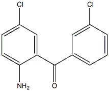 3,5'-Dichloro-2'-aminobenzophenone Struktur